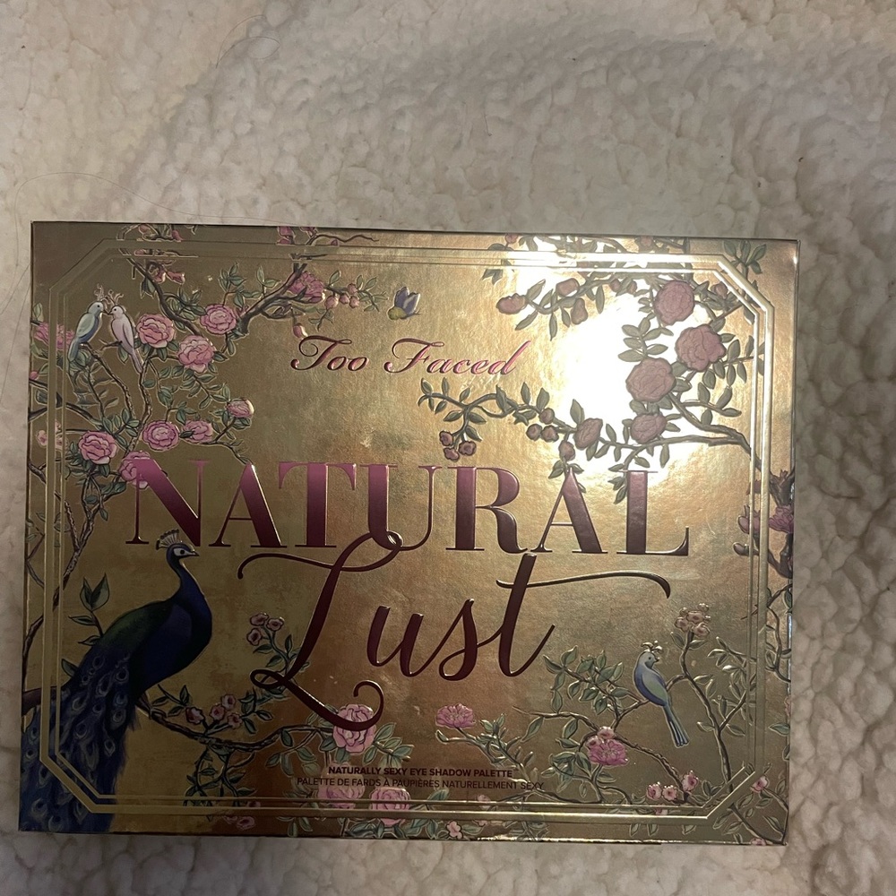 BNIB Too Faced Natural Lust Palette